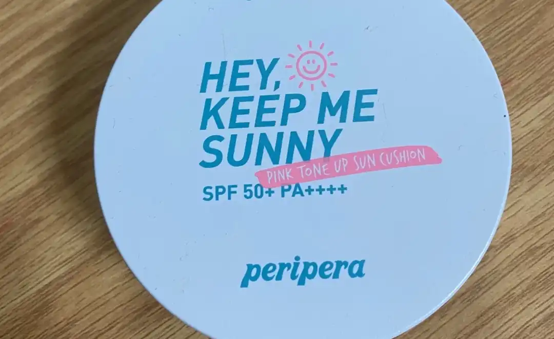 핑크 톤업 선 쿠션