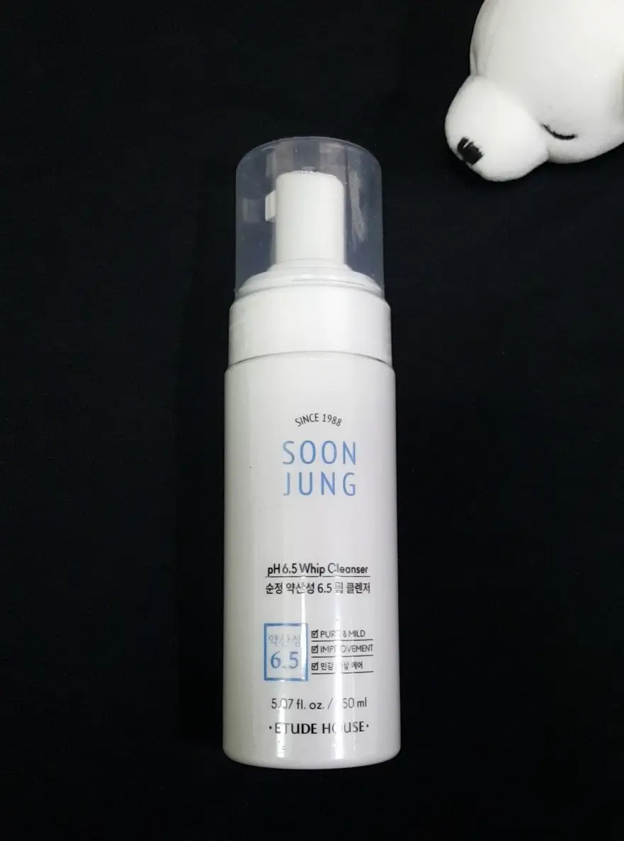 선택된 언니의파우치 리뷰 이미지 - [순정 약산성 6.5 휩 클렌저]
