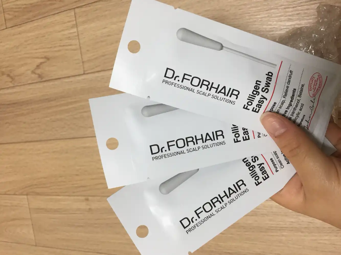 언니의파우치 리뷰 이미지 3 - [폴리젠 샴푸]