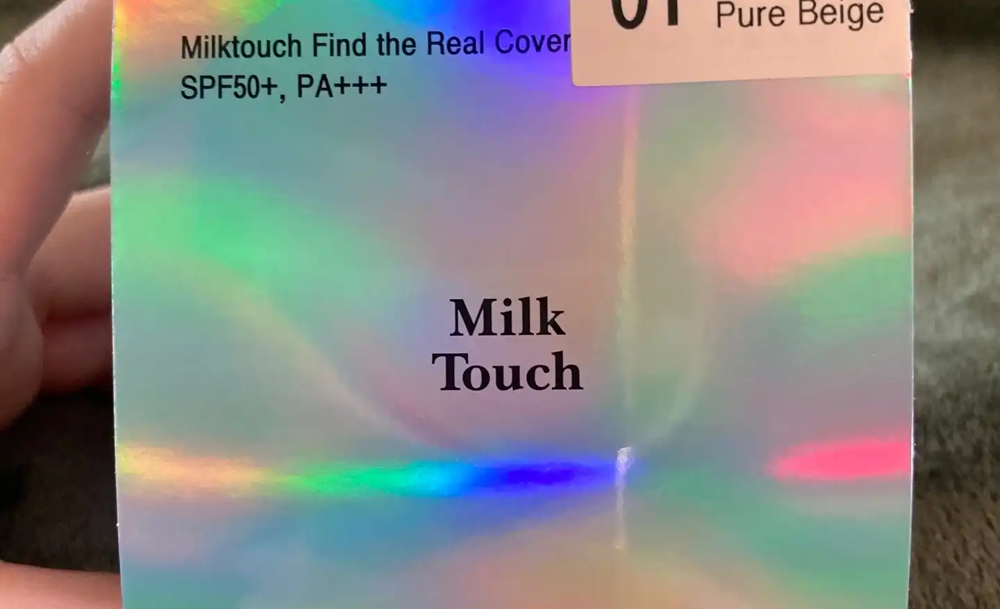 파인드더리얼커버 쿠션 [1호 퓨어베이지]