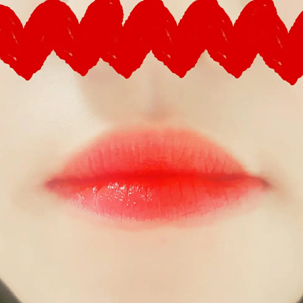 선택된 언니의파우치 리뷰 이미지 - [디어 달링 워터젤 틴트 [OR201 낑깡 레드]]