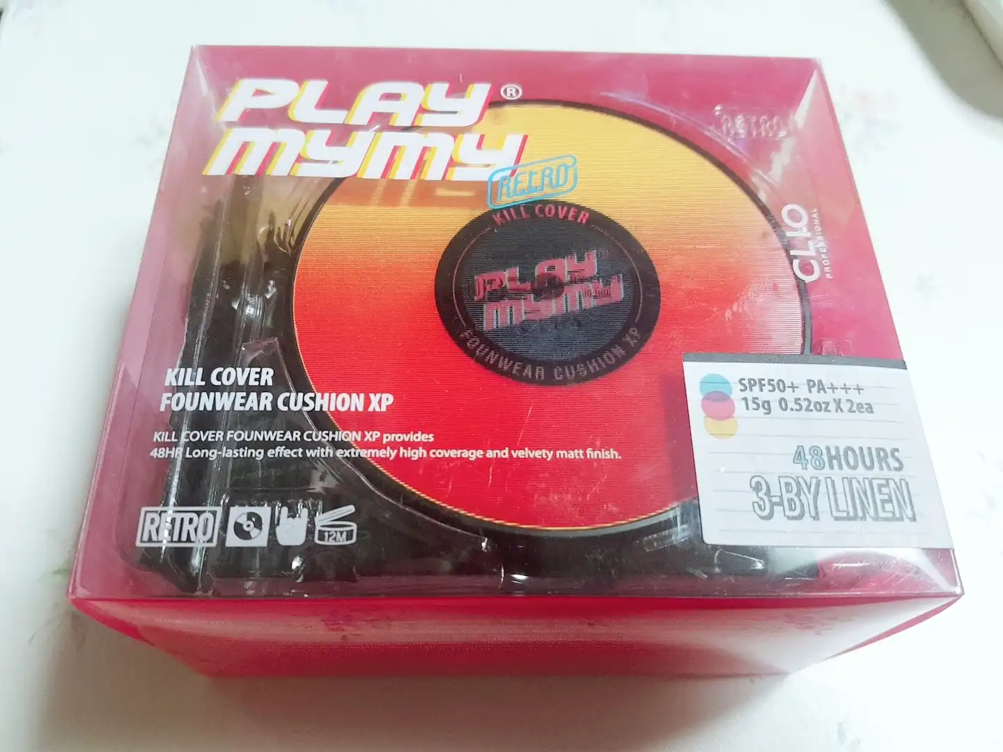 선택된 언니의파우치 리뷰 이미지 - [킬커버 파운웨어 쿠션 엑스피 [003 리넨]]