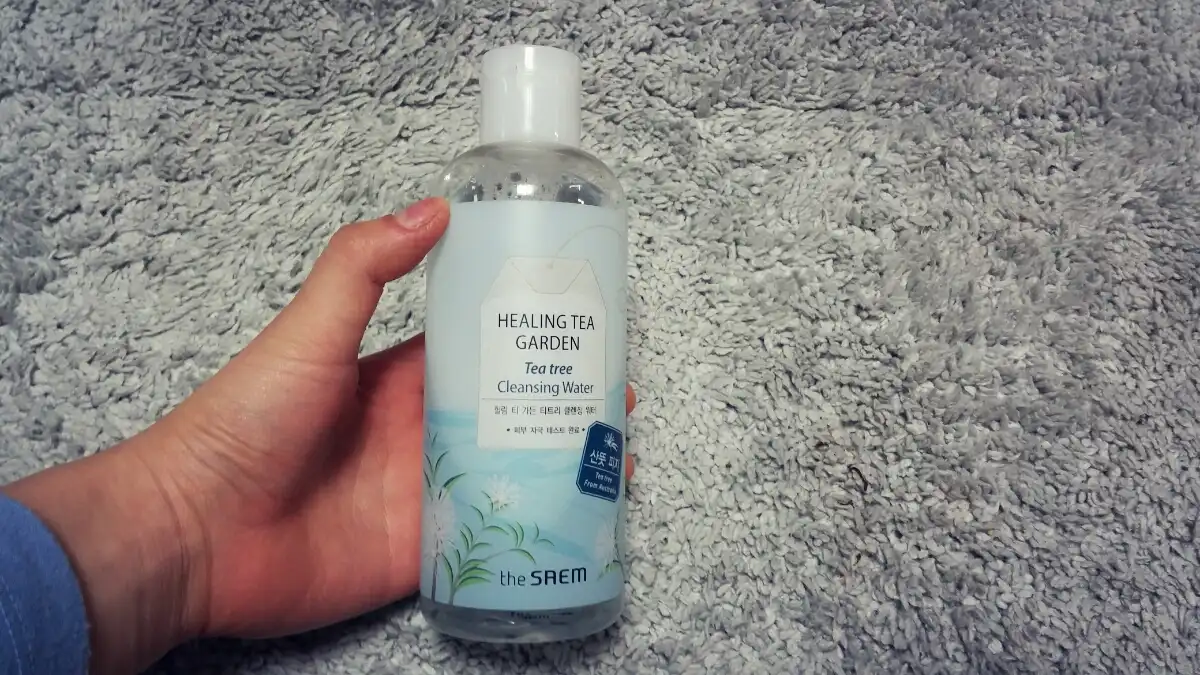 언니의파우치 리뷰 이미지 2 - [힐링 티 가든 그린티 클렌징 워터]