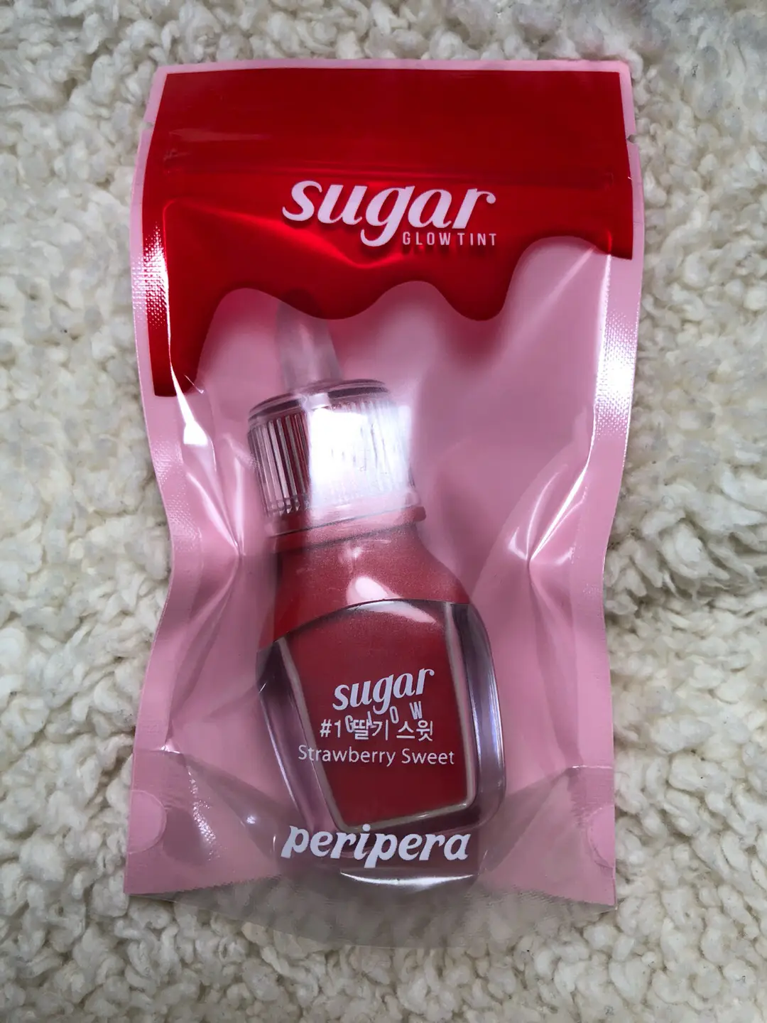 선택된 언니의파우치 리뷰 이미지 - [슈가 글로우 틴트 [001 딸기스윗]]
