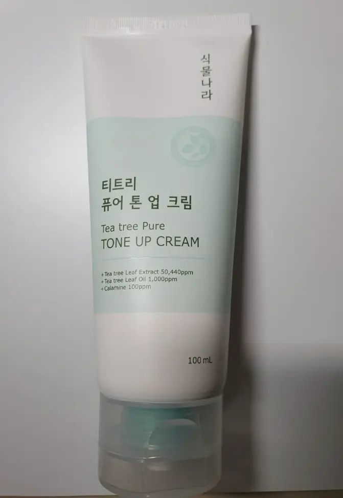 선택된 언니의파우치 리뷰 이미지 - [티트리 퓨어 톤업크림]