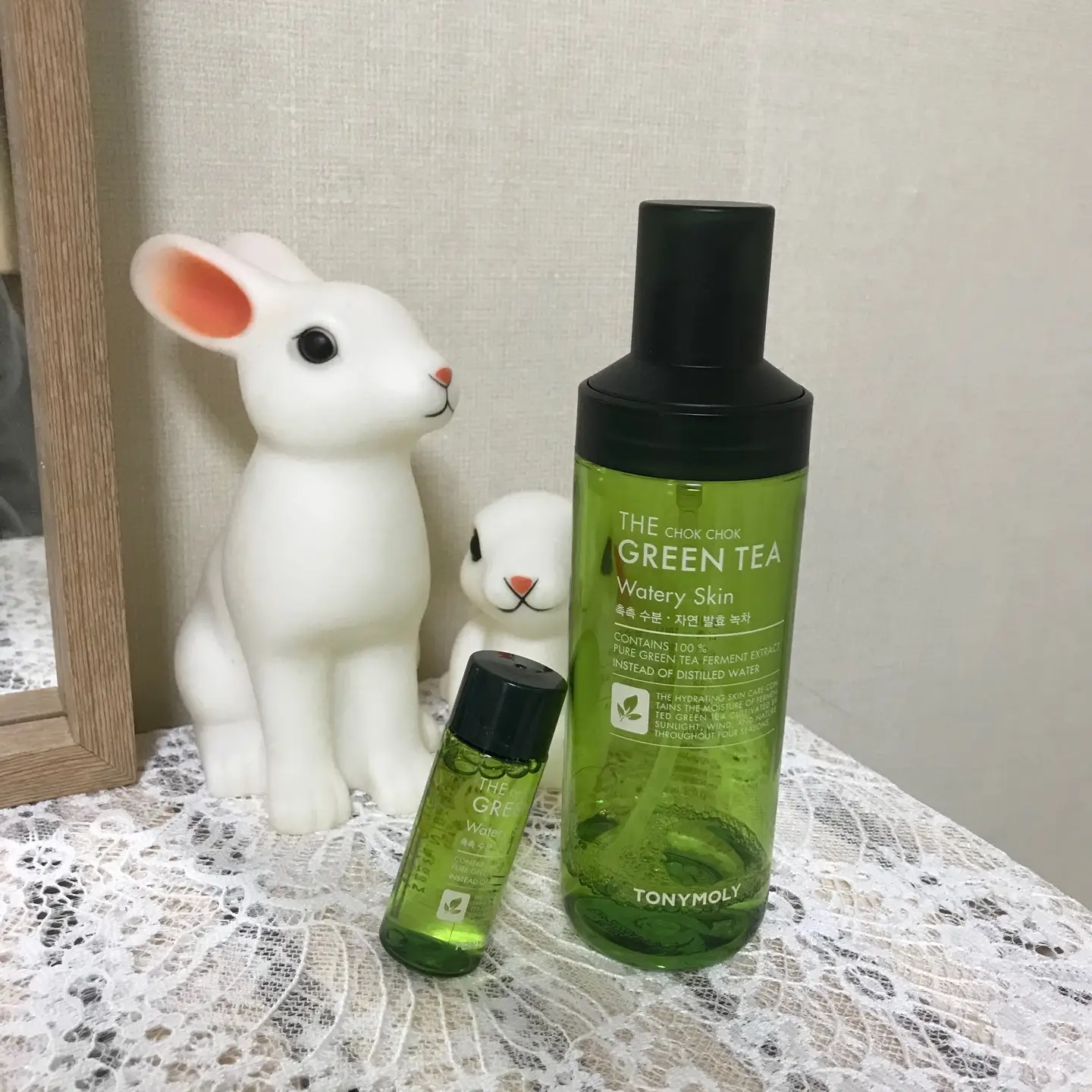 선택된 언니의파우치 리뷰 이미지 - [더 촉촉 그린티 수분 스킨 ]
