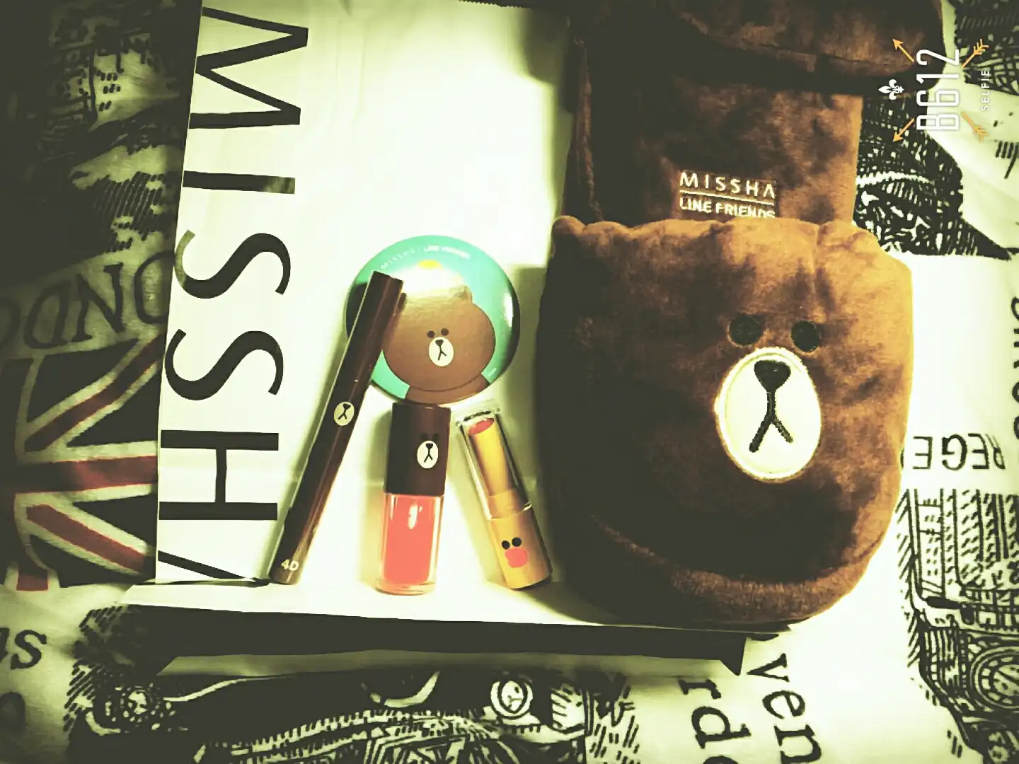 라인프렌즈 에디션 글로시 립루즈 (GRD01 듀드롭)