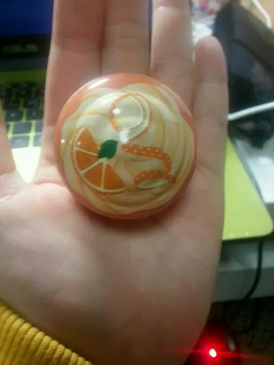 선택된 언니의파우치 리뷰 이미지 - [스윗 레시피 컵케익 올오버 컬러 [오렌지 슈 케익]]