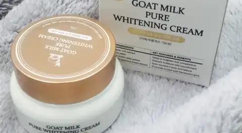 산양유 순수 미백 크림