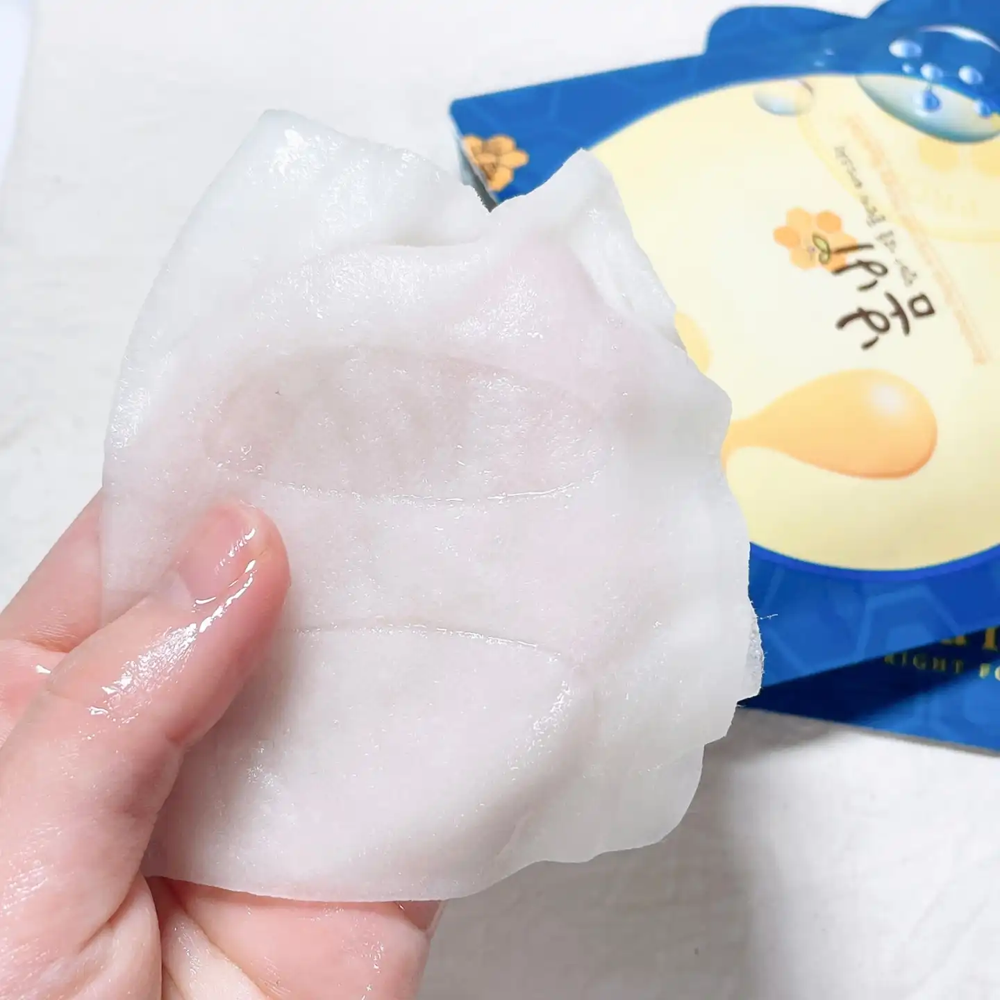 언니의파우치 리뷰 이미지 5 - [봄비 꿀단지 마스크팩 [펩타 앰플]]
