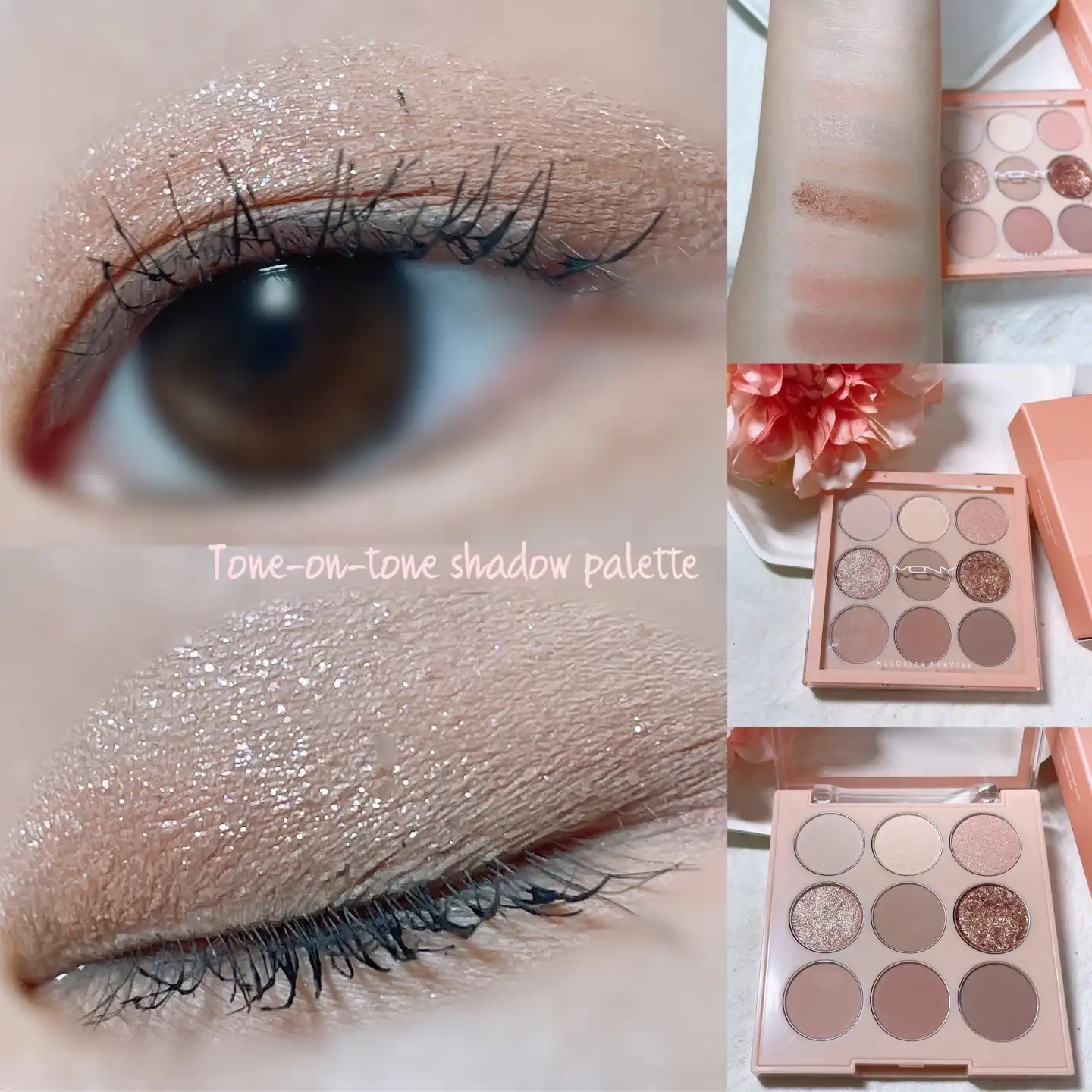 선택된 언니의파우치 리뷰 이미지 - [1001 톤온톤 섀도우팔레트 프로9구 [누드무드]]