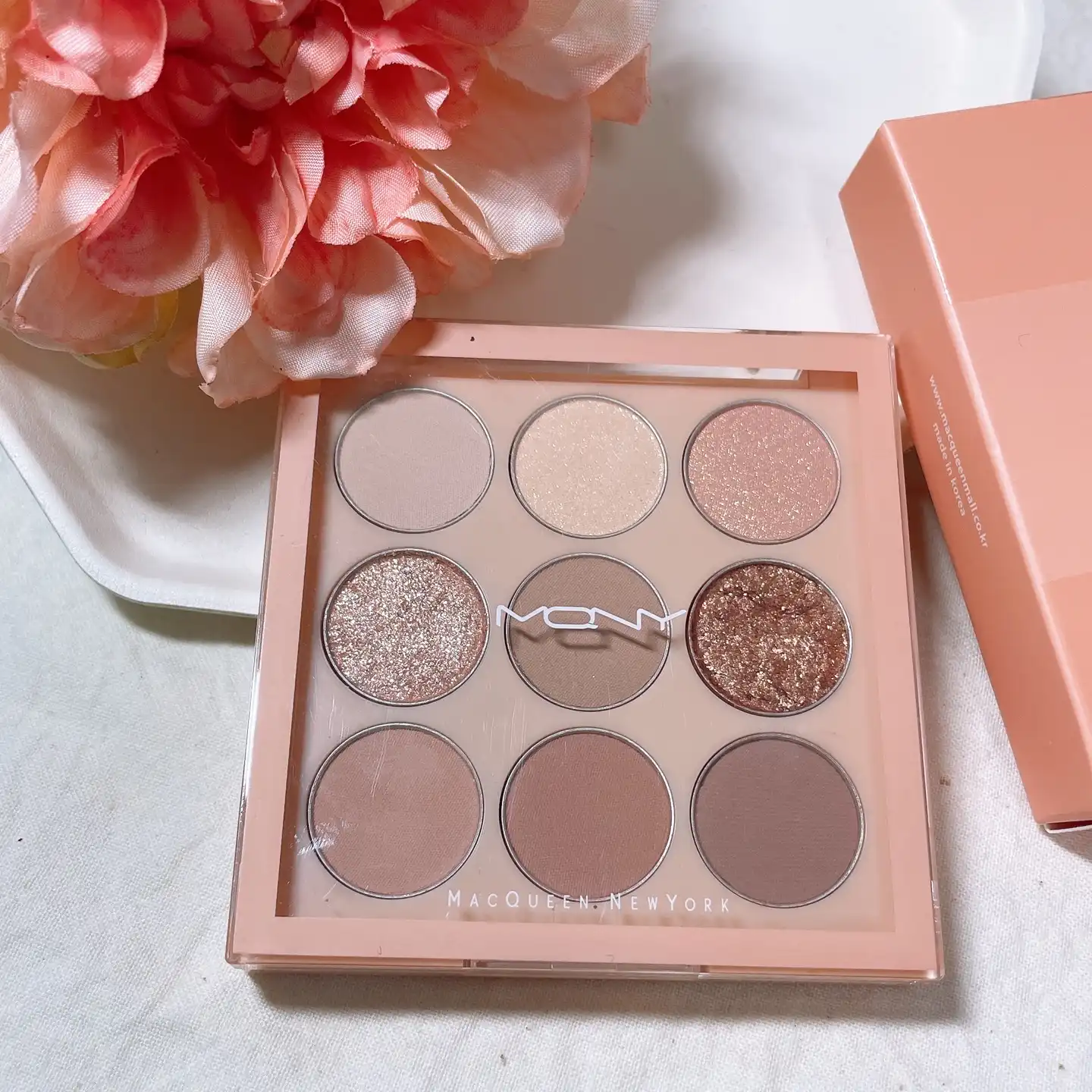 언니의파우치 리뷰 이미지 2 - [1001 톤온톤 섀도우팔레트 프로9구 [누드무드]]