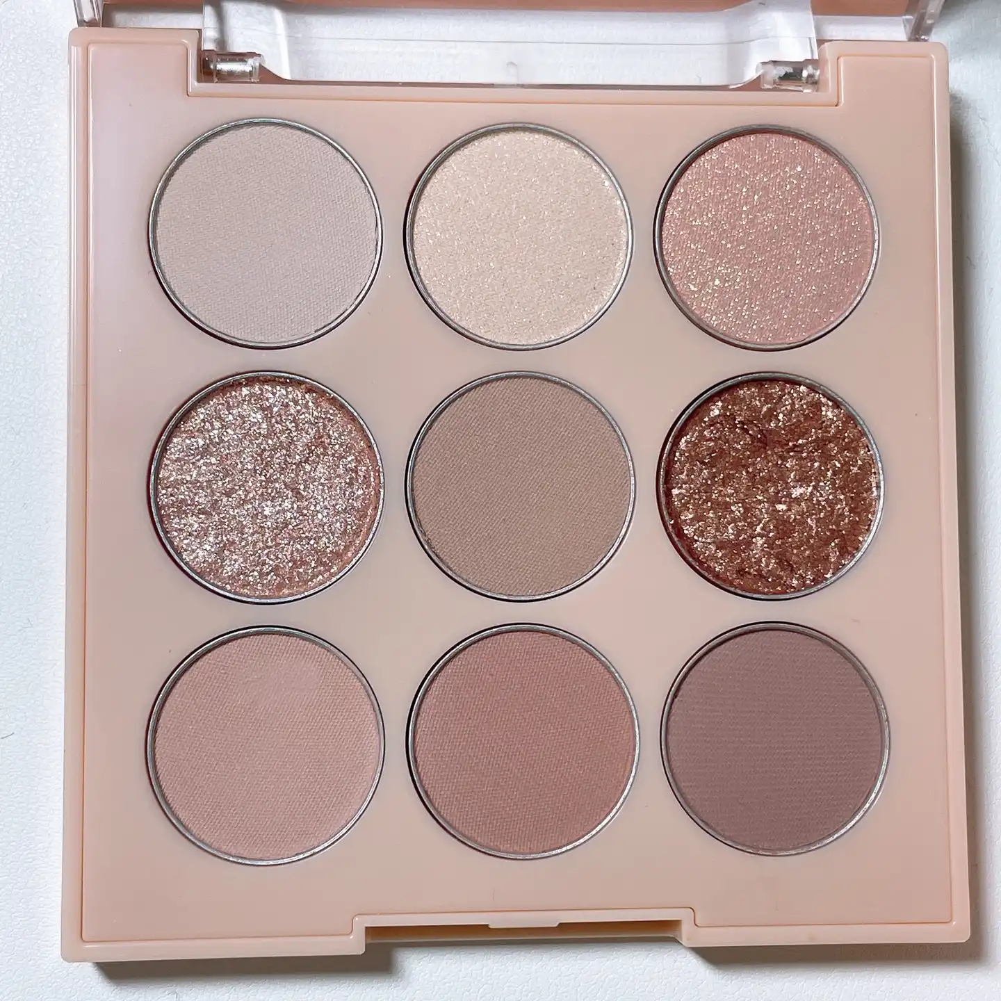 언니의파우치 리뷰 이미지 4 - [1001 톤온톤 섀도우팔레트 프로9구 [누드무드]]