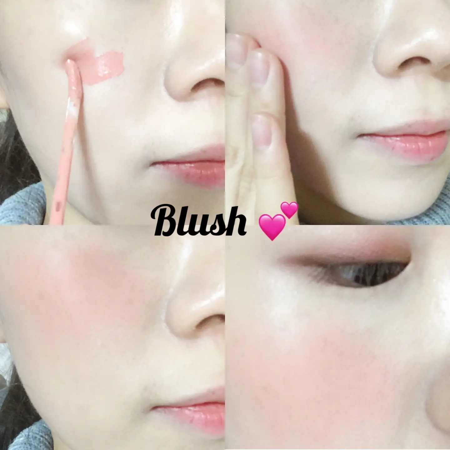 선택된 언니의파우치 리뷰 이미지 - [바이플라워 에어리 코튼 블러셔 [02 코랄달리아]]