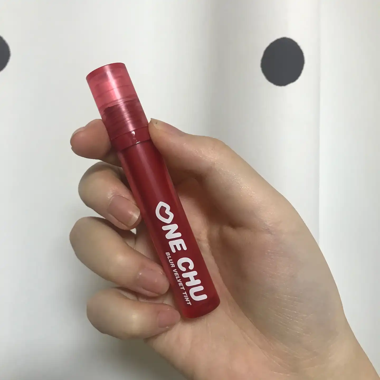 선택된 언니의파우치 리뷰 이미지 - [원츄 블러벨벳 틴트 [6호 벽등 레드]]