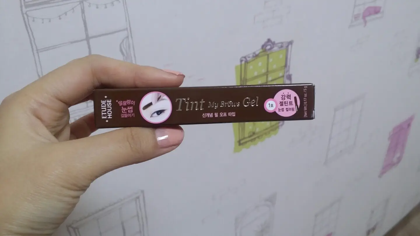 선택된 언니의파우치 리뷰 이미지 - [청순거짓 브라우 젤 틴트 [01 브라운]]