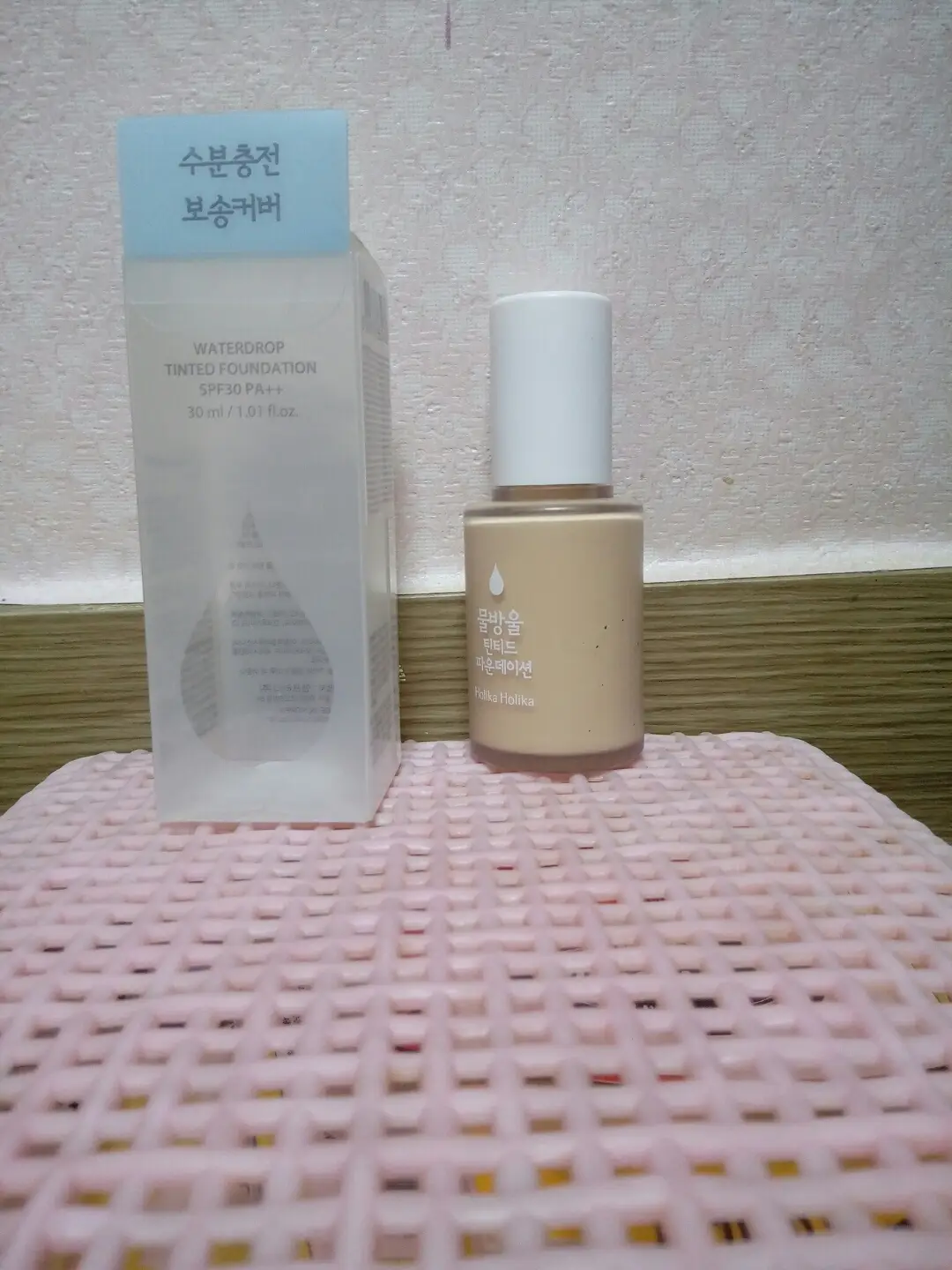 선택된 언니의파우치 리뷰 이미지 - [물방울 틴티드 파운데이션 [01 페일]]