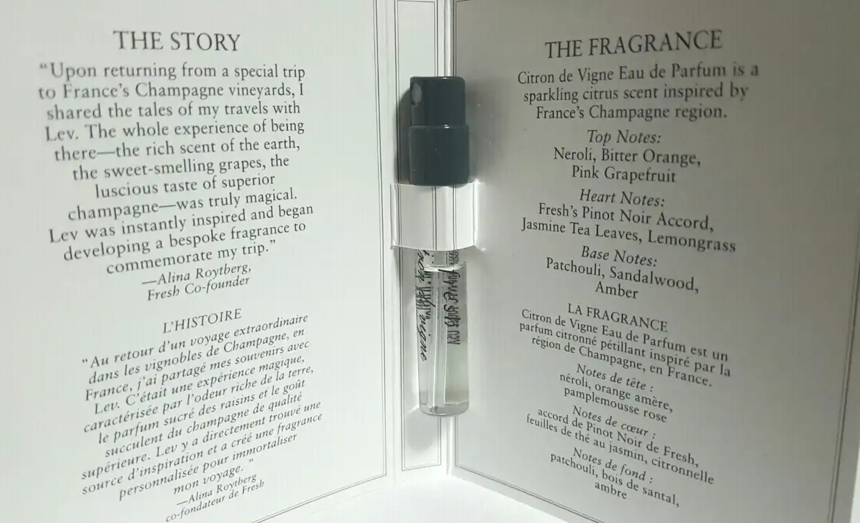 씨트론 드 빈 오 드 퍼퓸