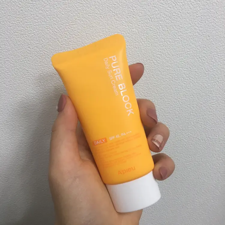 선택된 언니의파우치 리뷰 이미지 - [퓨어 블록 내추럴 데일리 선크림]