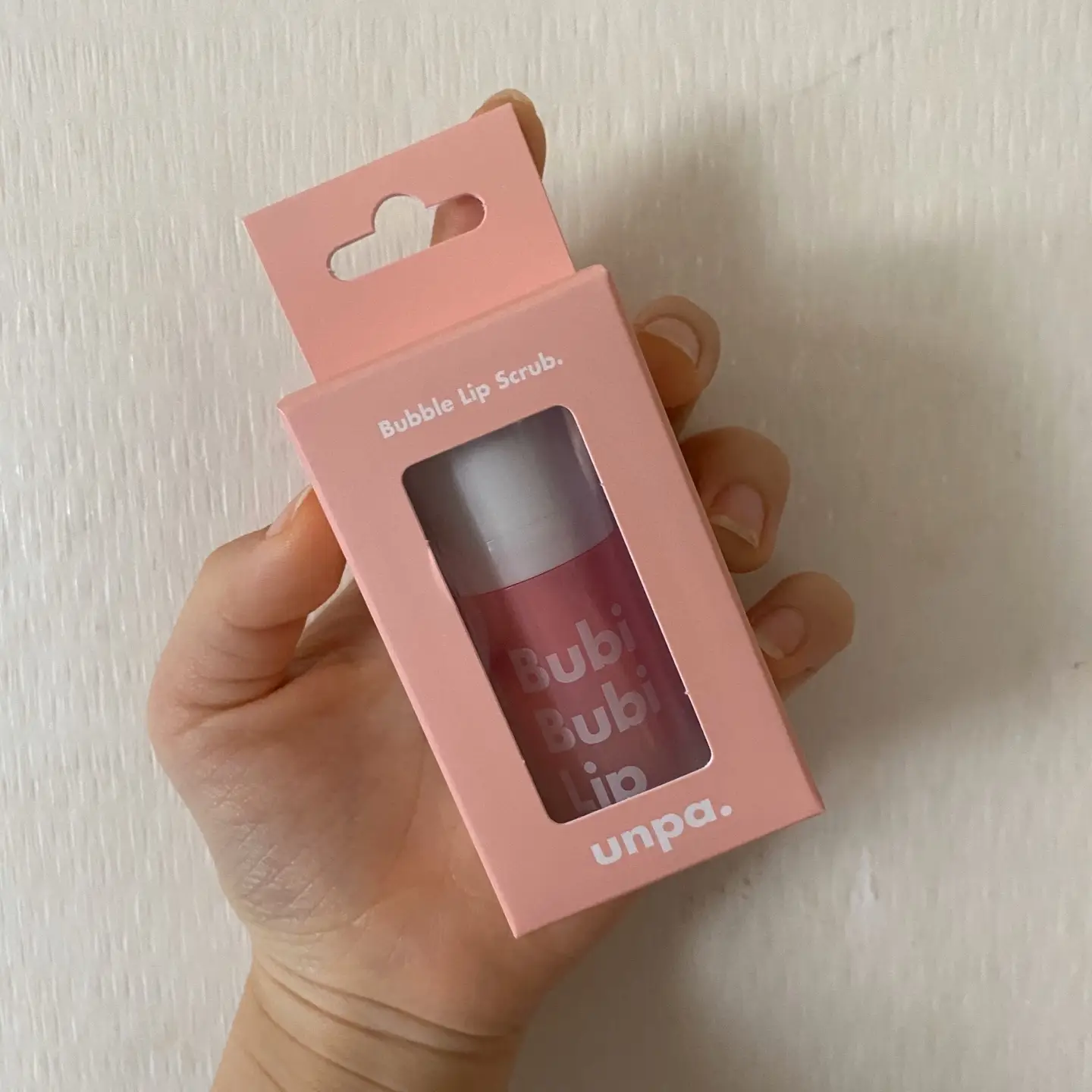 선택된 언니의파우치 리뷰 이미지 - [언파 부비부비 버블 립 스크럽 (10ml)]