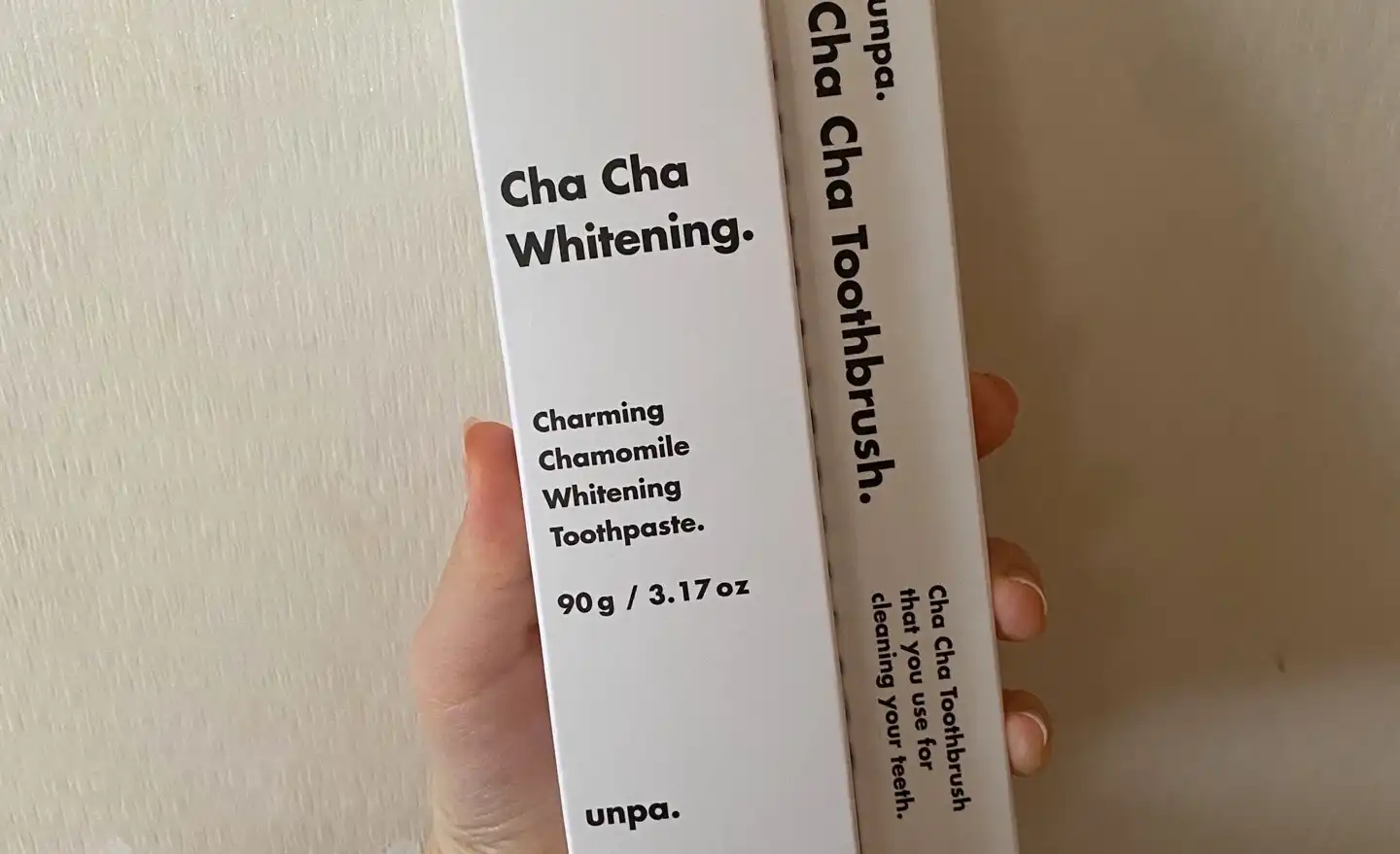 언파 차차 프리미엄 미백 치약