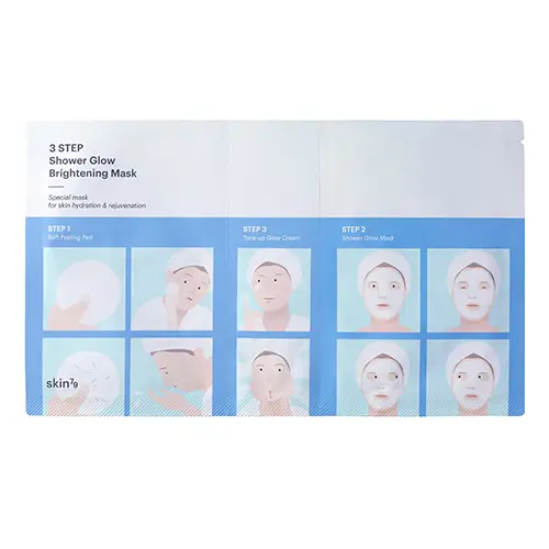 3STEP 샤워글로우 브라이트닝 마스크