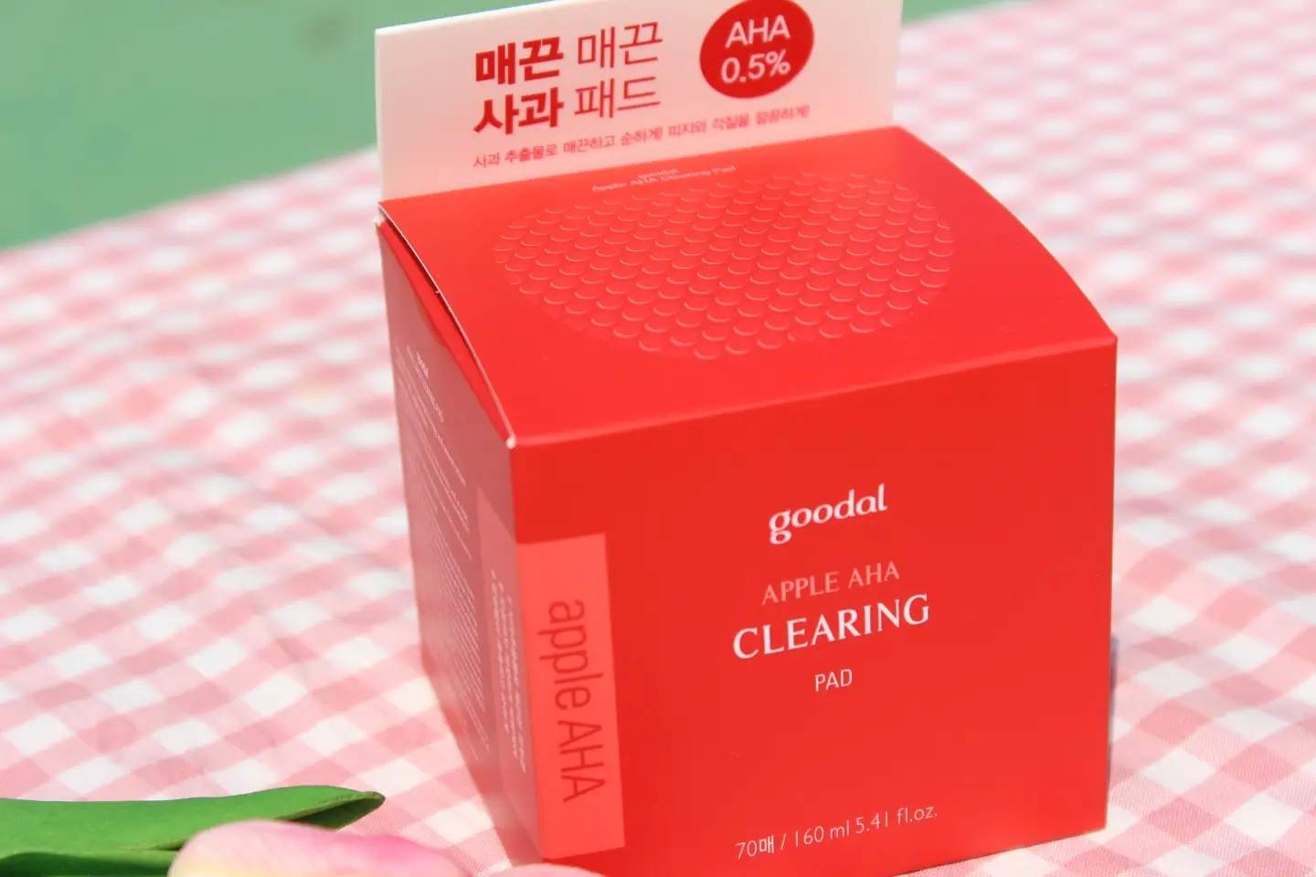 선택된 언니의파우치 리뷰 이미지 - [사과 아하 매끈 패드]