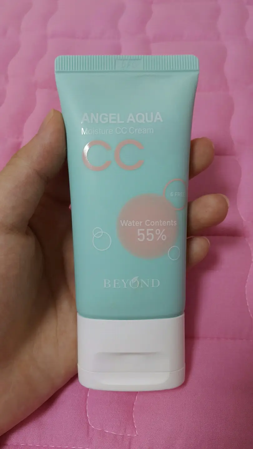선택된 언니의파우치 리뷰 이미지 - [엔젤 아쿠아 수분 CC크림 (SPF25, PA++)]