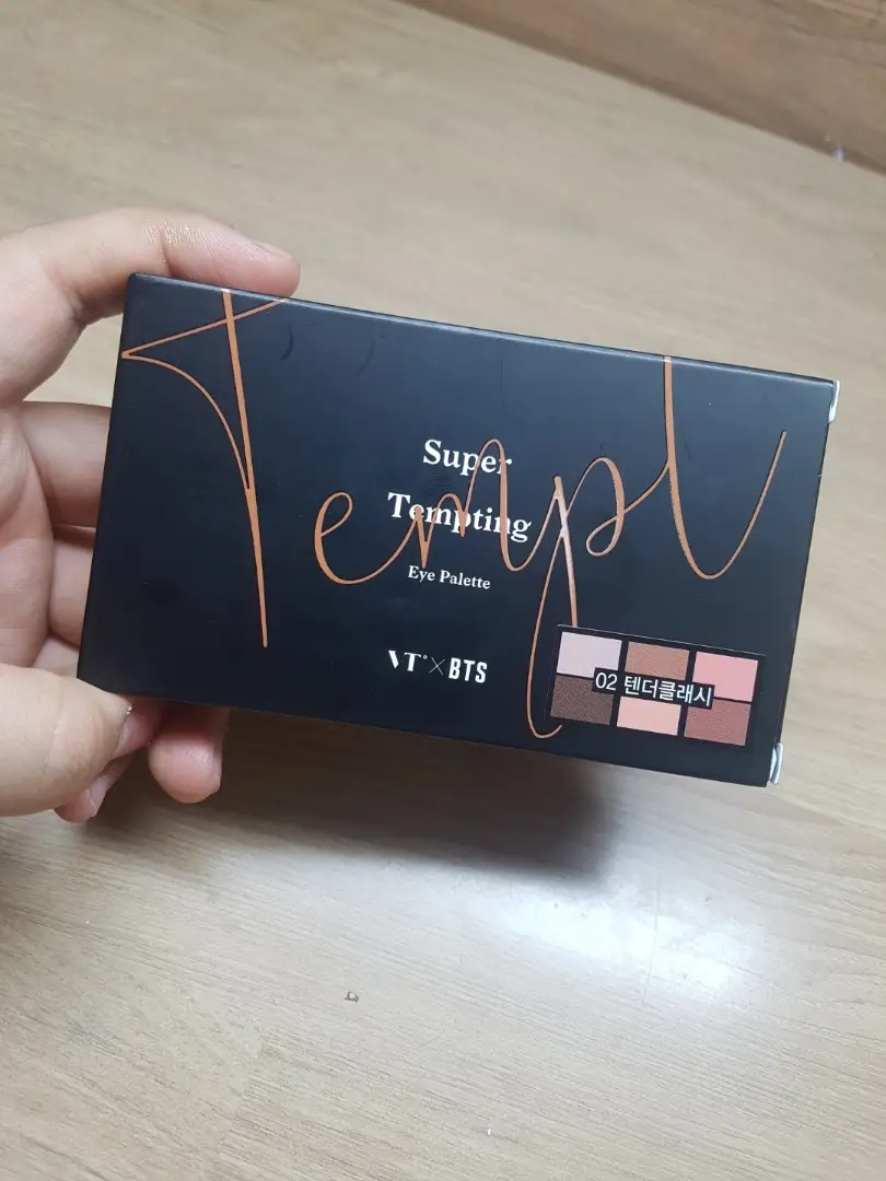 선택된 언니의파우치 리뷰 이미지 - [VTXBTS 슈퍼템팅 아이팔레트 [텐터 클래시]]