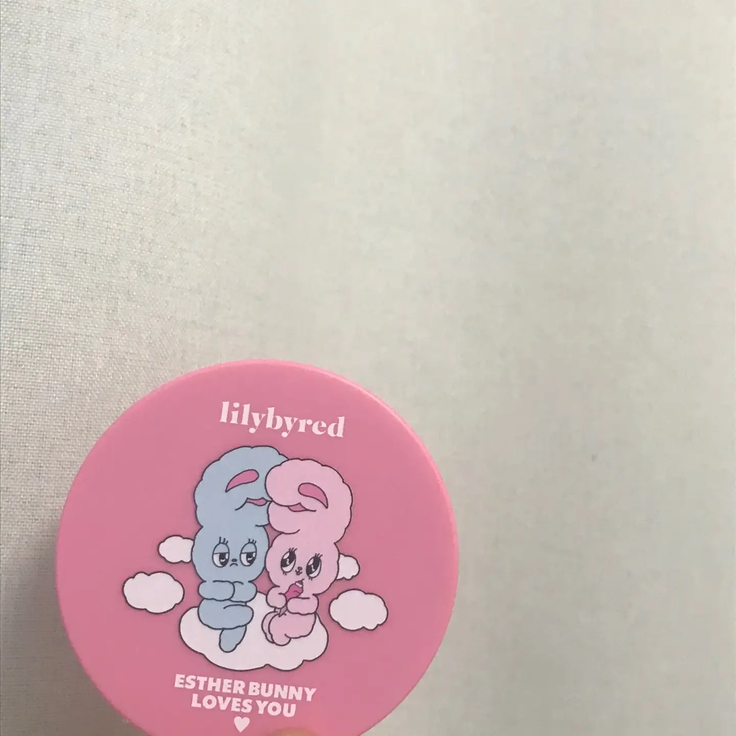 선택된 언니의파우치 리뷰 이미지 - [에스더버니 에디션 코튼 블러 쿠션 [21호 누드코튼]]