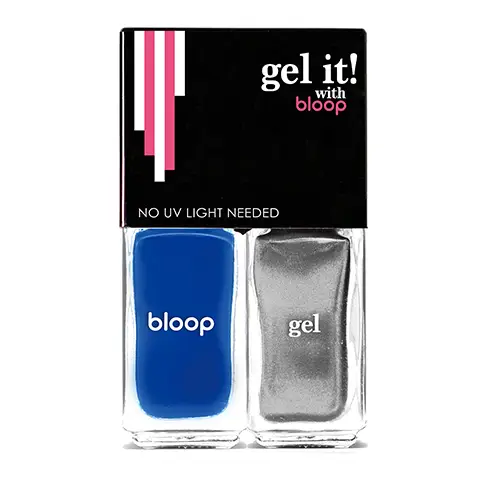 Just 20 Quick Dry Gel DUO [A500 A020 CobaltBlue MetallicGrey]