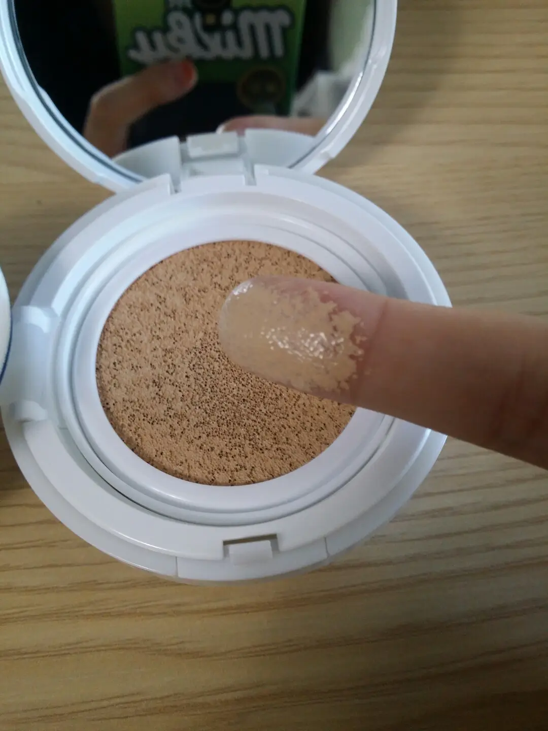 선택된 언니의파우치 리뷰 이미지 - [진주알 맑은 애니 쿠션 SPF50+/PA+++ (W13 내추럴 베이지)]