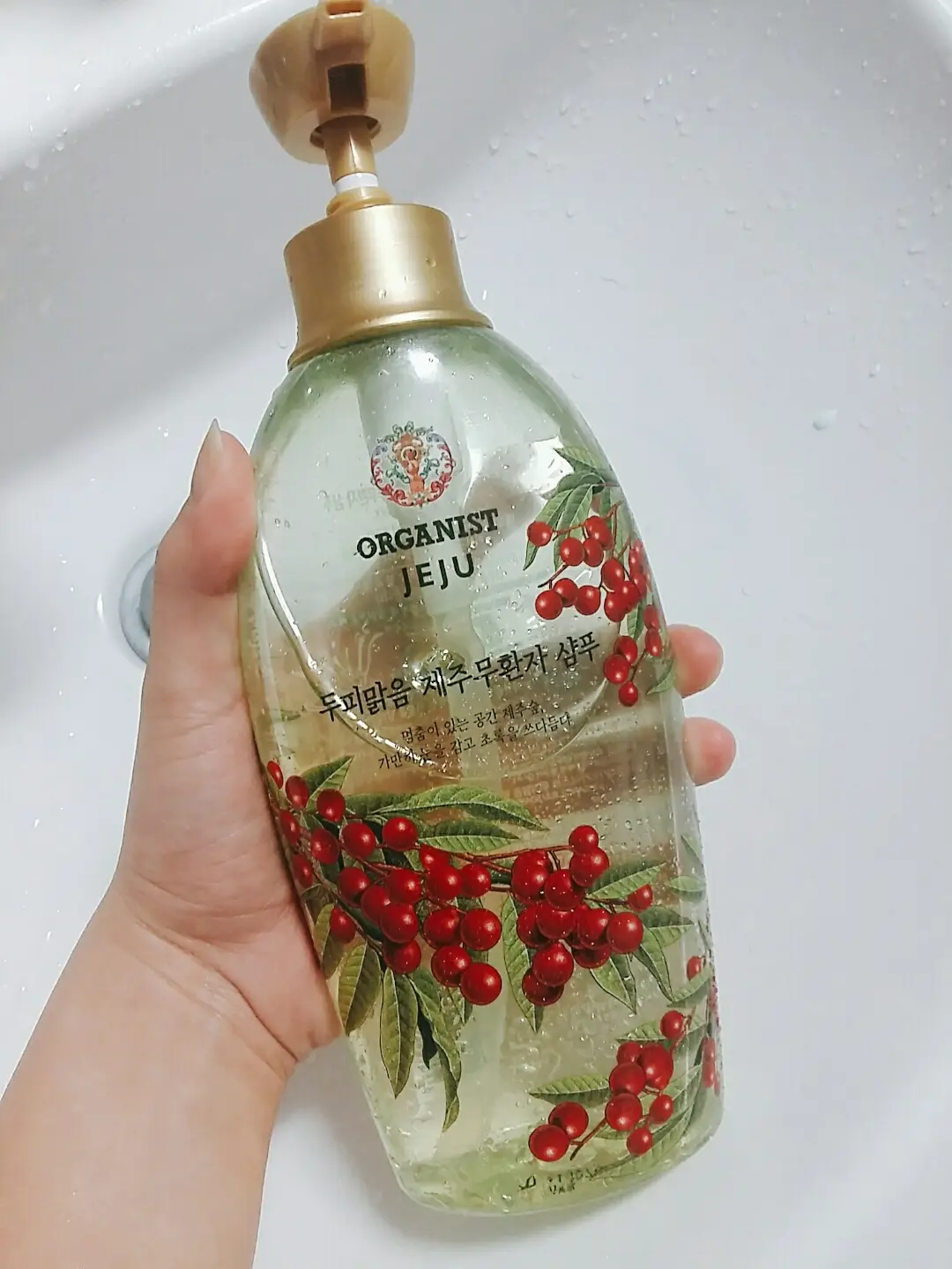 선택된 언니의파우치 리뷰 이미지 - [두피맑음 제주무환자 샴푸]