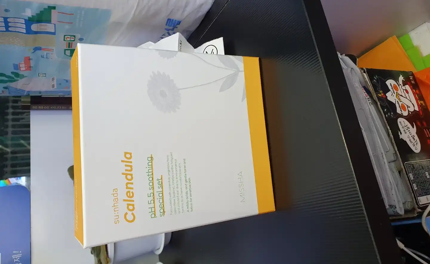 순하다 카렌듈라 pH5.5 수딩 토너