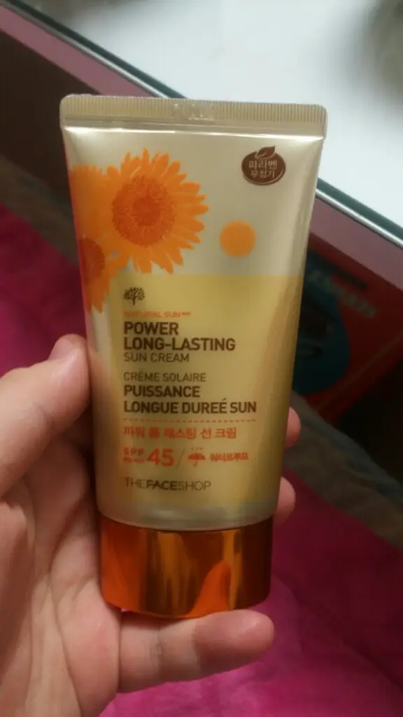 선택된 언니의파우치 리뷰 이미지 - [내추럴선 에코 파워 롱래스팅 선 크림]