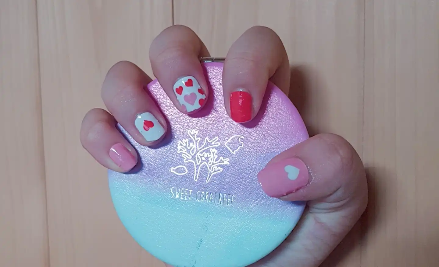 네일드레스 러블리룩