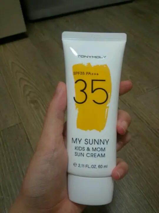 선택된 언니의파우치 리뷰 이미지 - [마이써니 키즈 앤 맘 선크림]