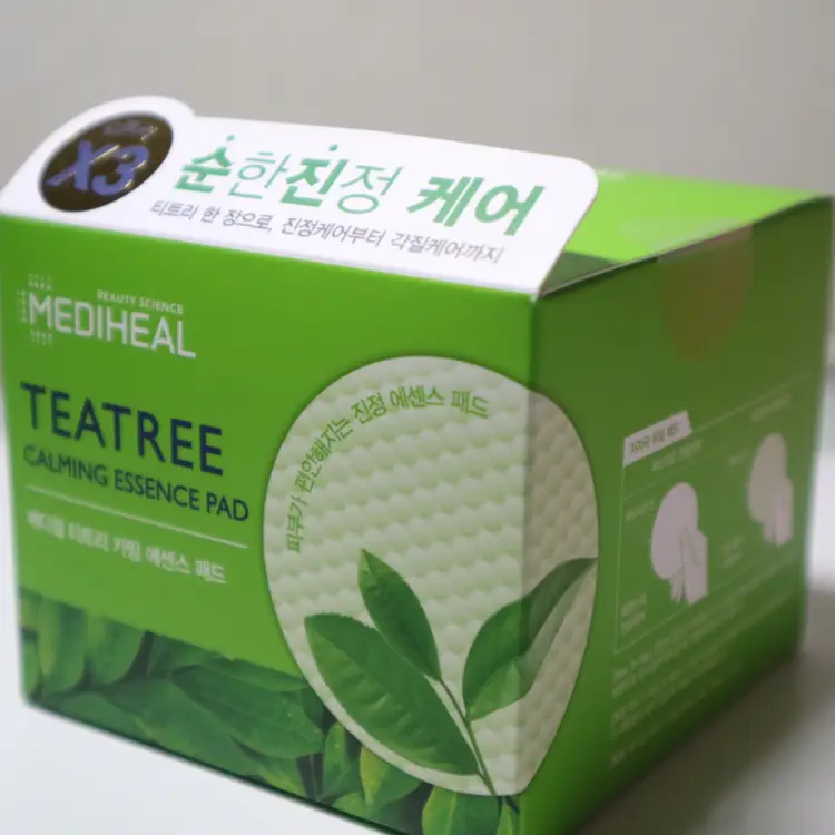 선택된 언니의파우치 리뷰 이미지 - [티트리 카밍 에센스 패드]
