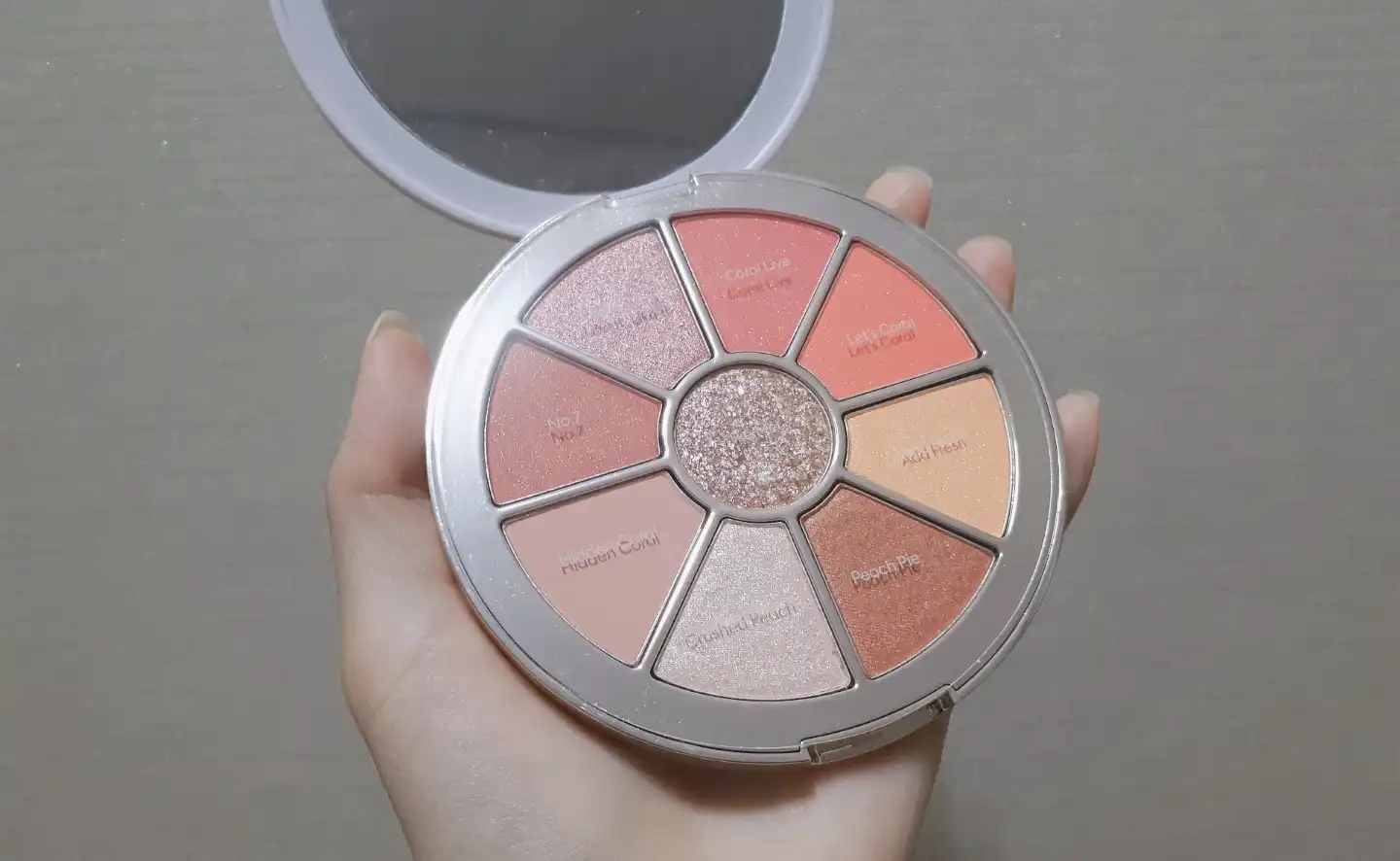 글로우2 컬러 필터 섀도우 팔레트 [7호 코랄 라이크 미]