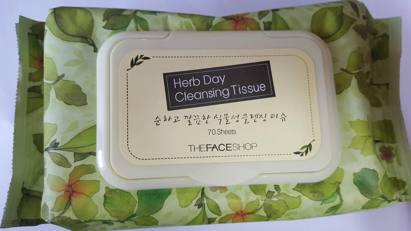 선택된 언니의파우치 리뷰 이미지 - [허브데이 클렌징 티슈]