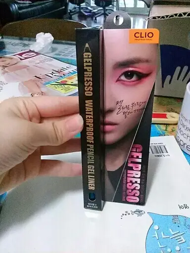 선택된 언니의파우치 리뷰 이미지 - [젤프레소 워터프루프 펜슬 젤라이너 AD [010 다크초코]]