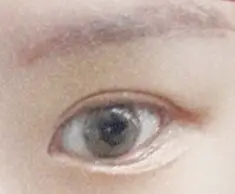 선택된 언니의파우치 리뷰 이미지 - [미묘 홀로그램 혼혈렌즈 [블루]]