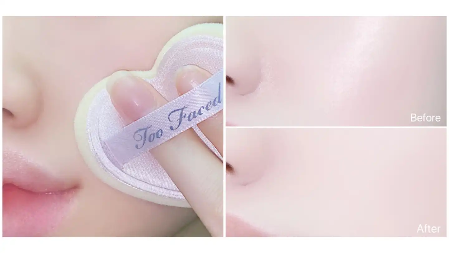 언니의파우치 리뷰 이미지 10 - [프라임드 앤 포어리스 포어 블러링 매티파잉 페이스 파우더]