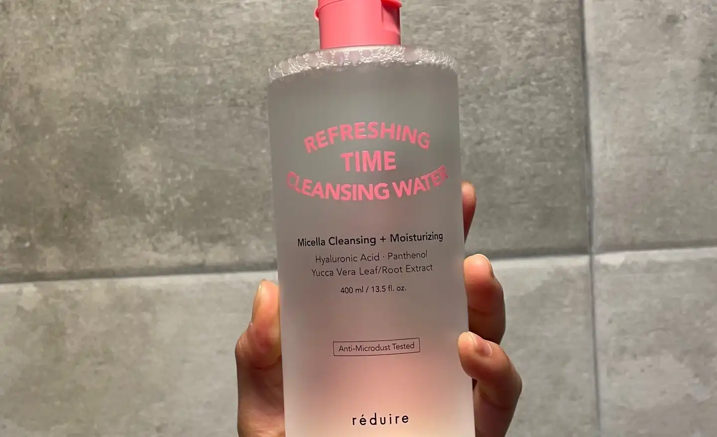 리프레싱 타임 클렌징 워터