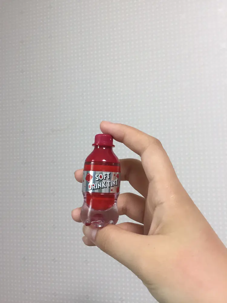 선택된 언니의파우치 리뷰 이미지 - [탄산 톡 틴트 [RD301 빨대 콕! 레드]]