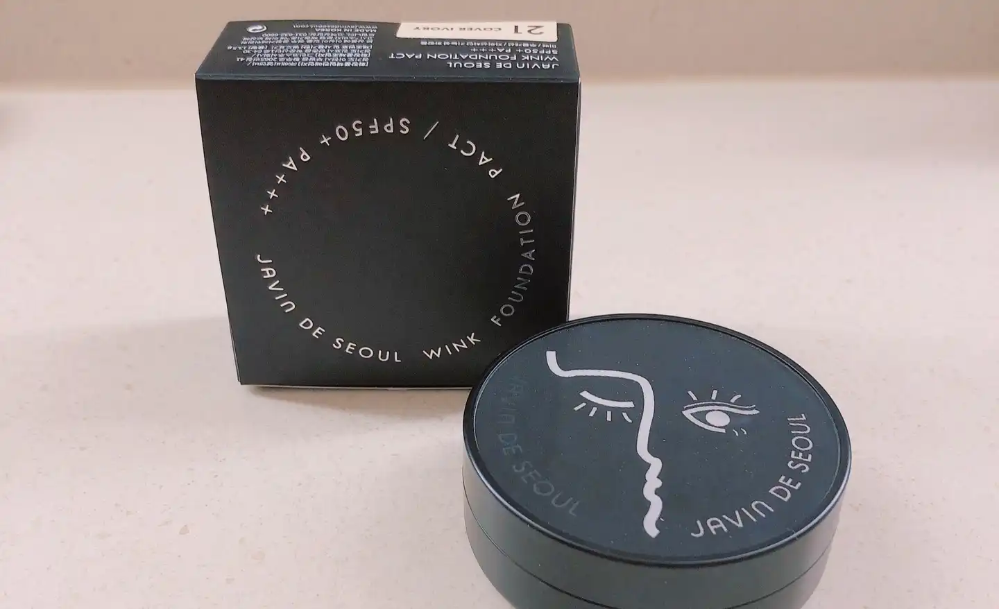 윙크 파운데이션 팩트 [21호 커버 아이보리]