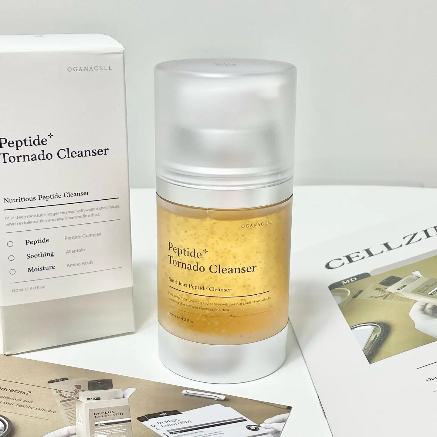 선택된 언니의파우치 리뷰 이미지 - [펩타이드 토네이도 클렌저]