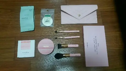 선택된 언니의파우치 리뷰 이미지 - [워터글로우 쿠션 21호 내츄럴베이지]