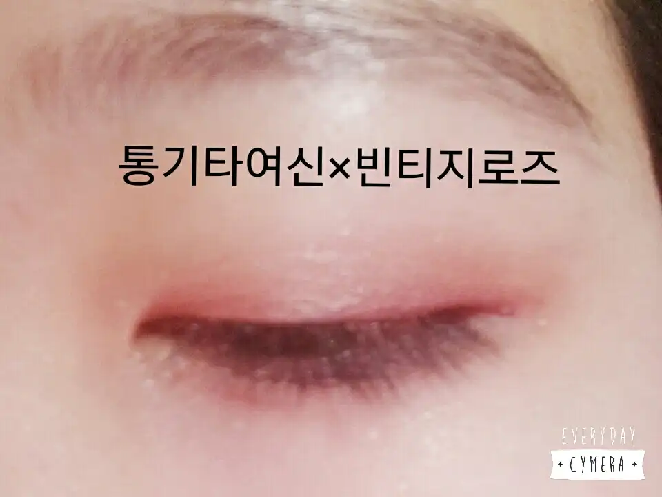 언니의파우치 리뷰 이미지 4 - [싱글섀도우매트 PK01 빈티지로즈]