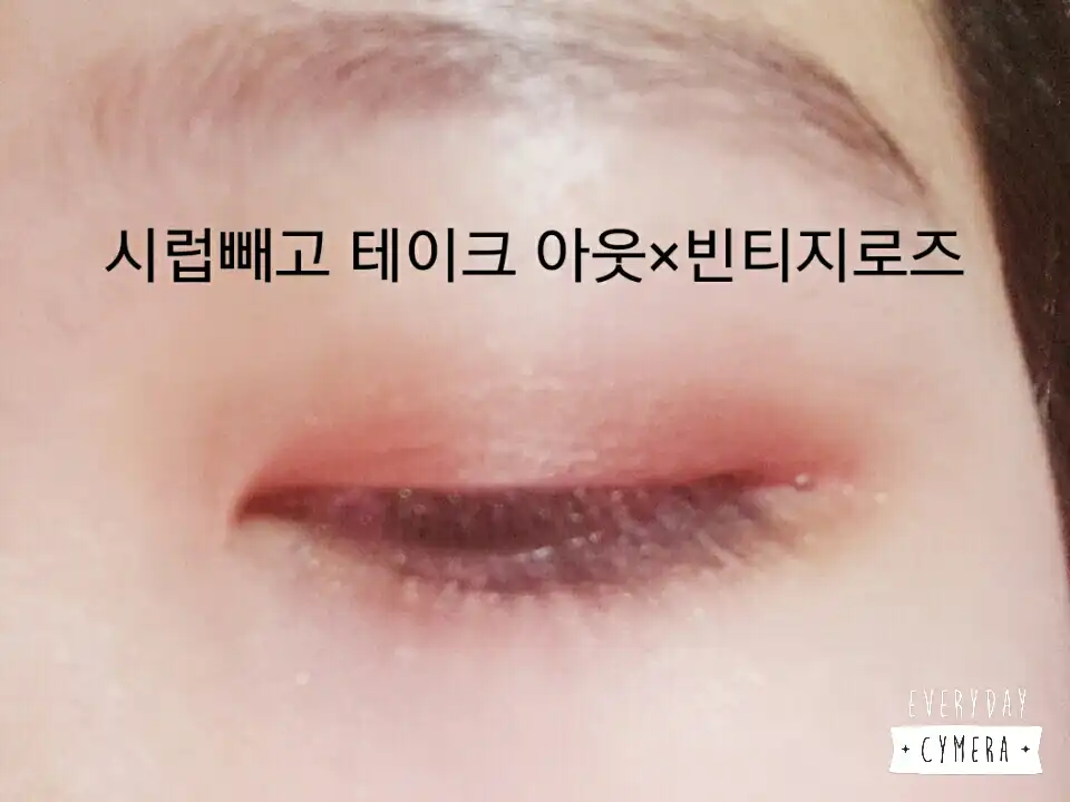 언니의파우치 리뷰 이미지 6 - [싱글섀도우매트 PK01 빈티지로즈]